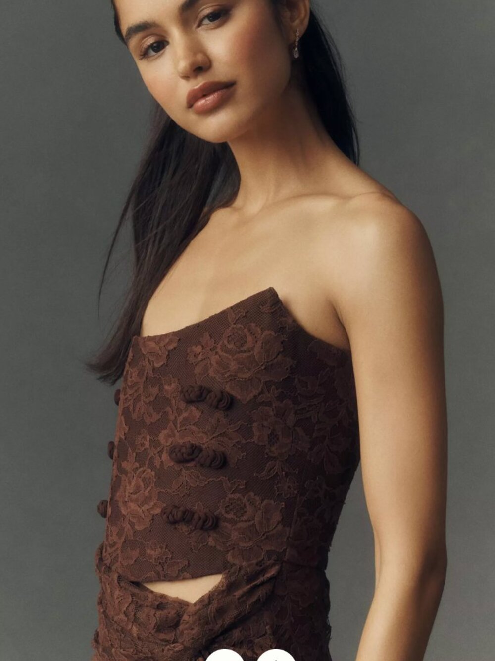 Sau Lee Julia Lace Gown - Picture 2 of 4
